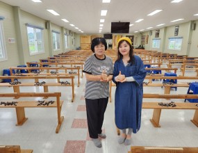 오정해님과 함께 국악방송 촬영을 마치고^^